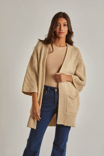 Cardigan - Slip on - Knitted