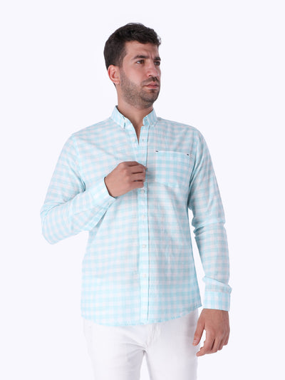 OR Men's Checkered Button Down Shirt