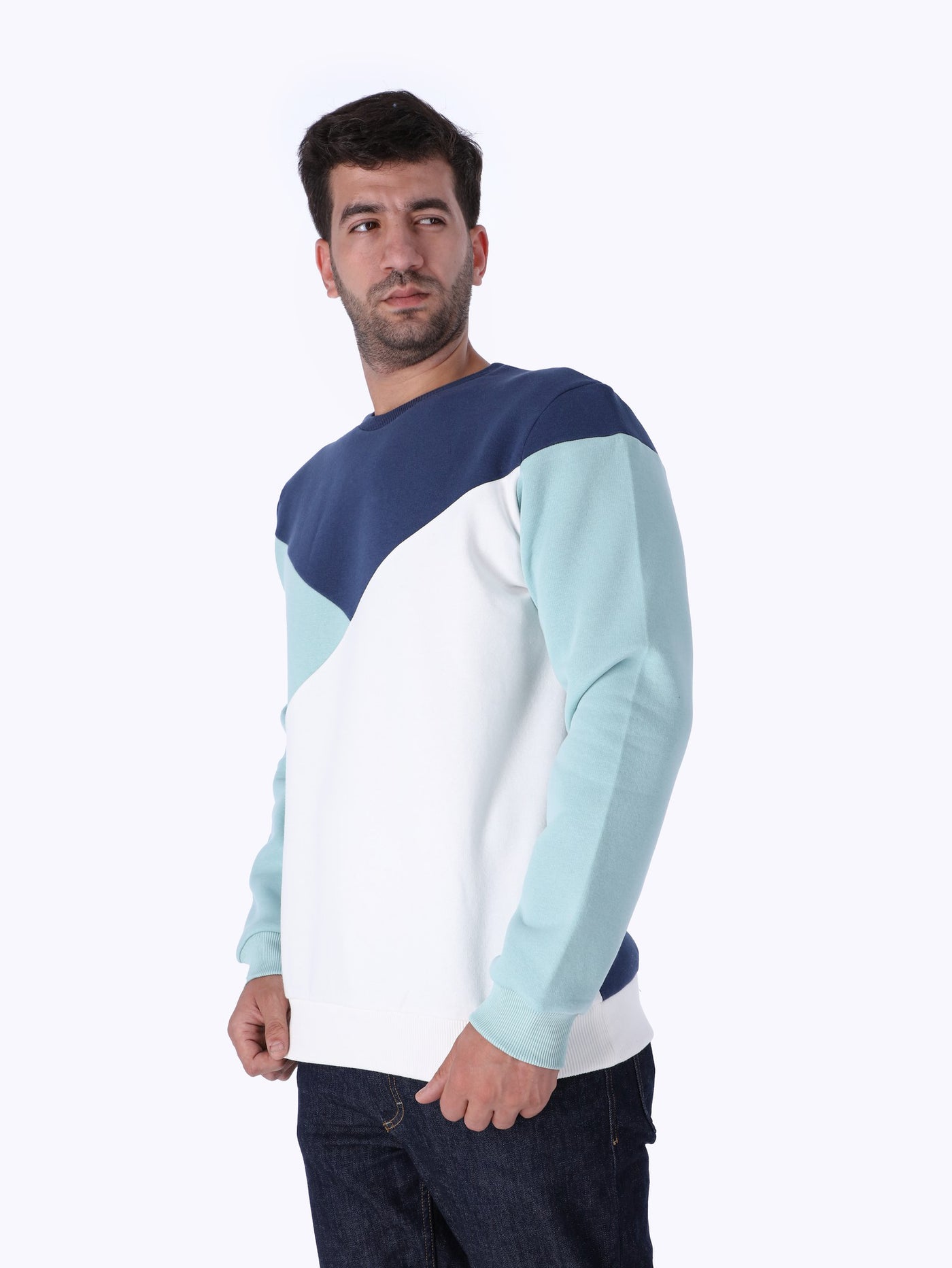 OR Men's Color Block Panel Sweatshirt