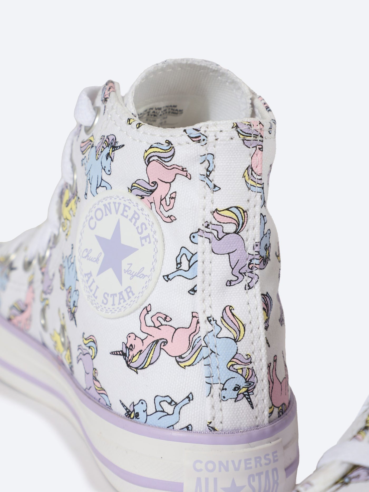 Converse Youth Girls Unicorn Print Sneaker Shoes