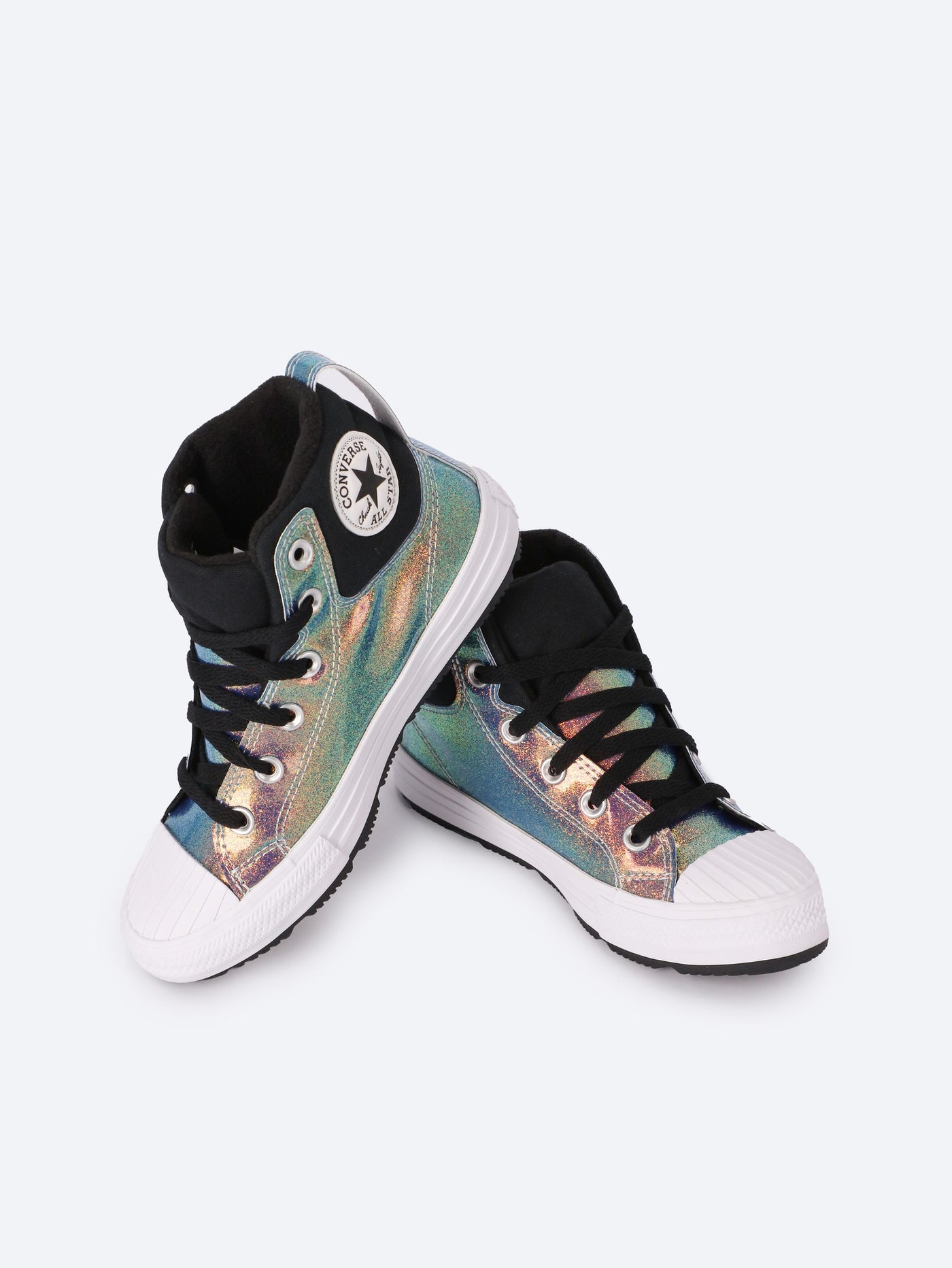 Converse Youth Unisex High Neck Hologram Sneakers