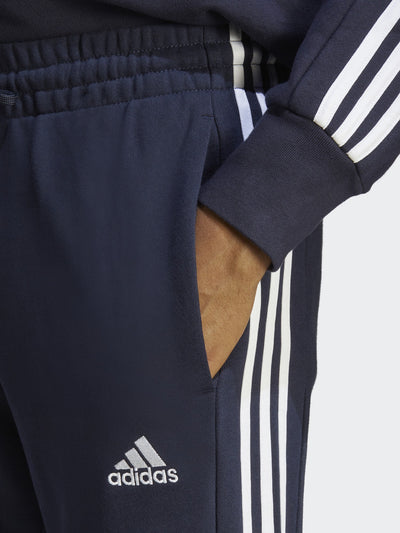 Essentials French Terry Tapered Cuff 3-Stripes Joggers