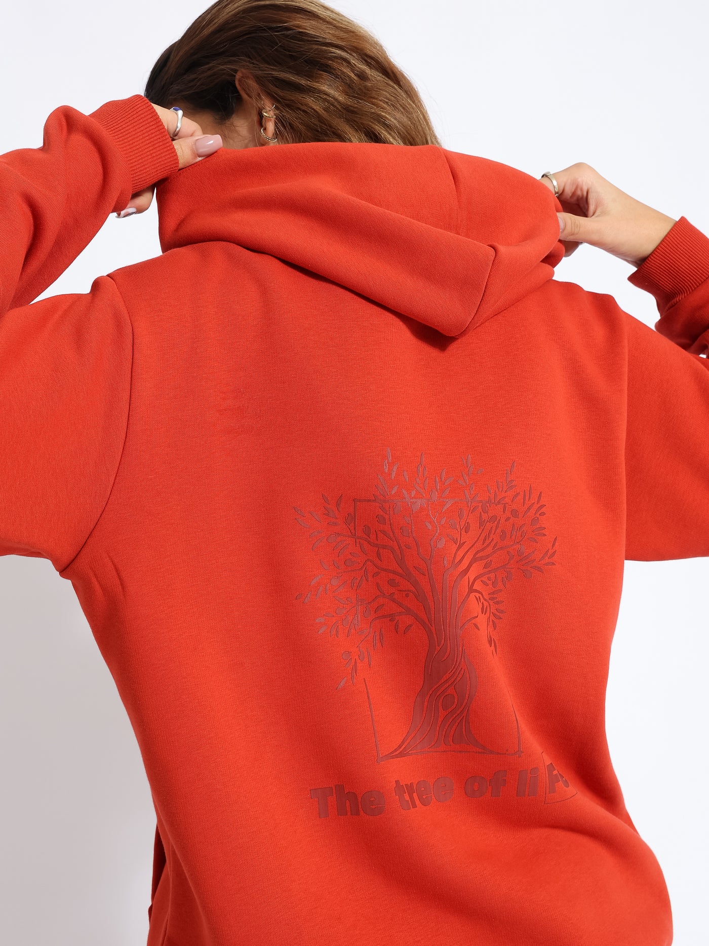 Hoodie - Kangaroo Pocket - "The Tree of Life" Back Print