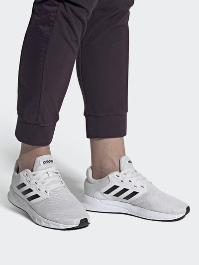 حذاء رياضي للرجال من أديداس للركض - أبيض و أسود - FX3762