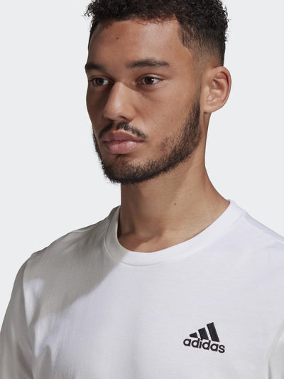 Adidas Men's Embroidered Front Logo T-Shirt