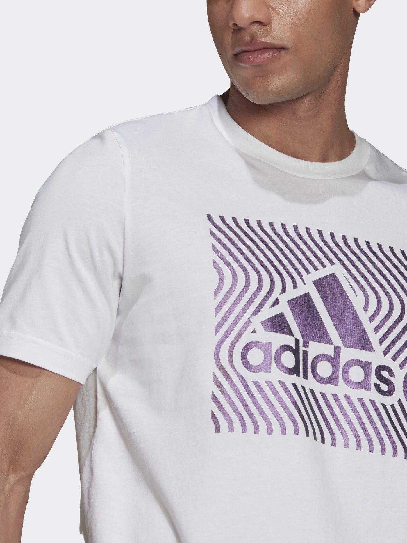 adidas Men's Colorshifting Box Logo Graphic Tee - GS6279