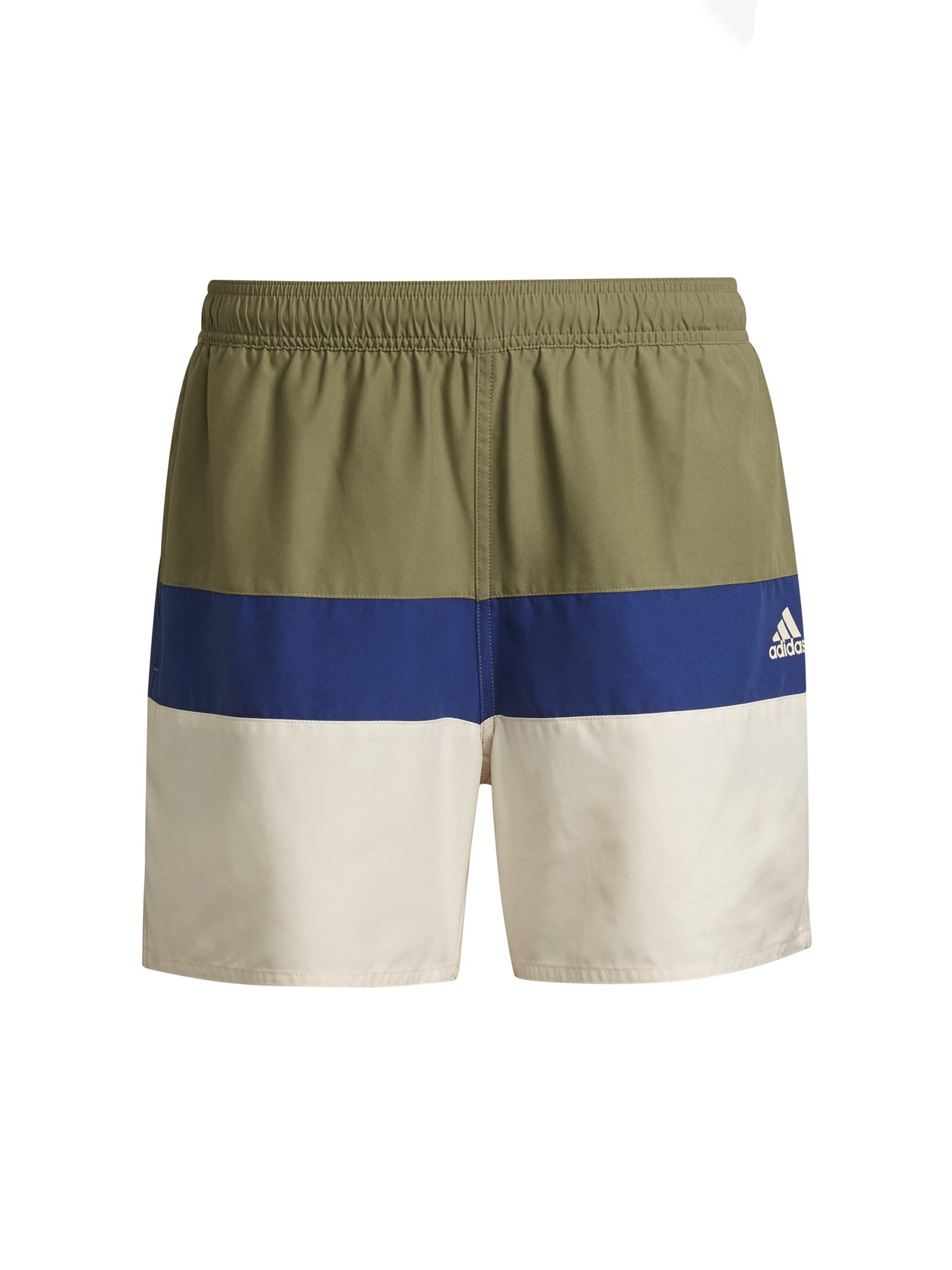 adidas Mens Short-Length Colorblock Swim Shorts- GU0313