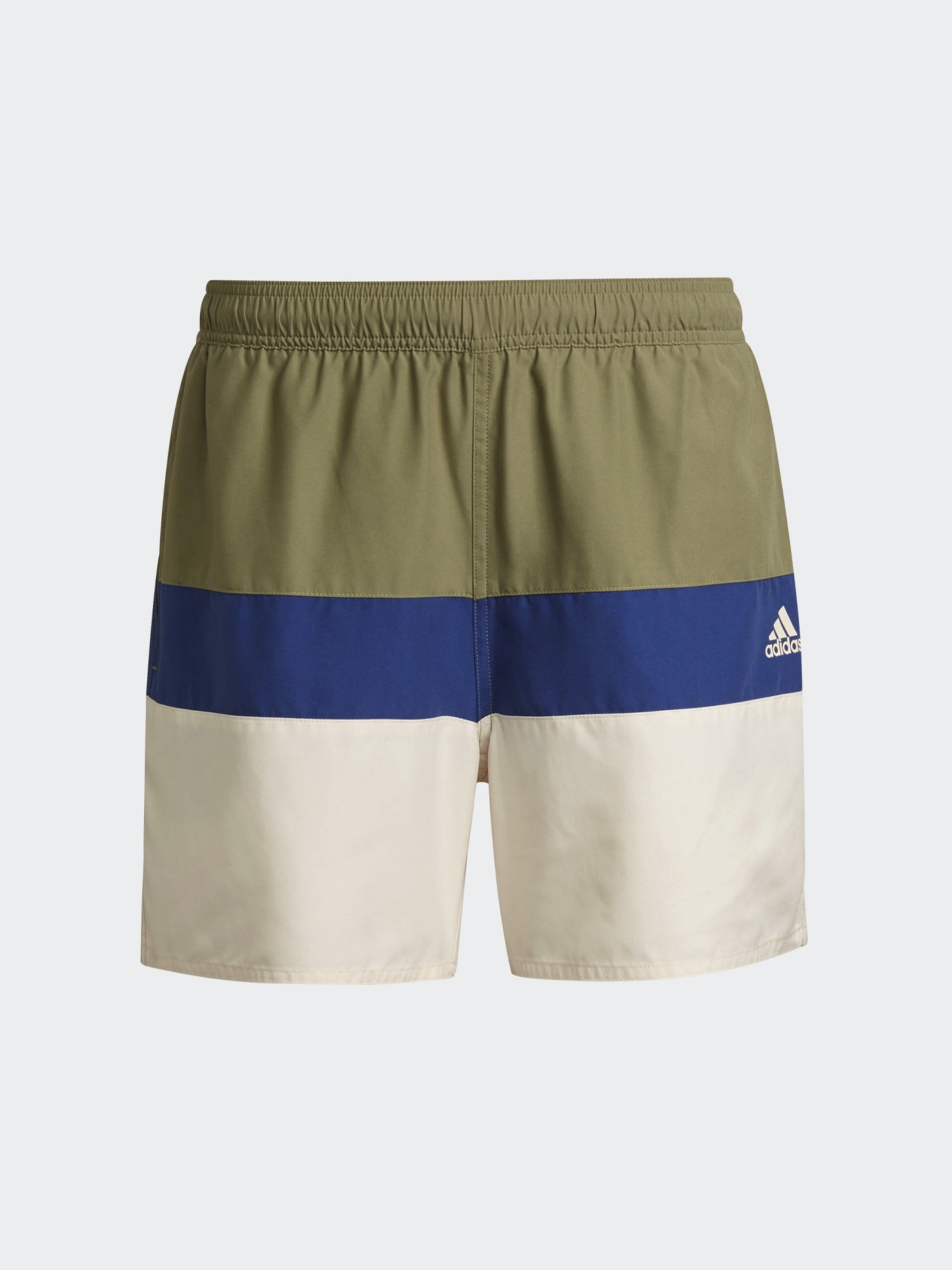 adidas Mens Short-Length Colorblock Swim Shorts- GU0313