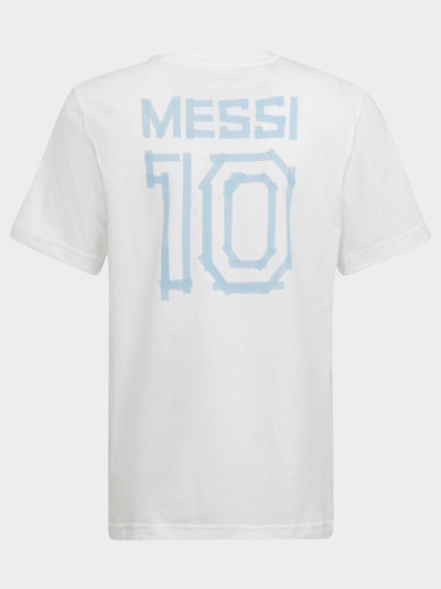 adidas Kids Boys Messi Football Graphic T-Shirt