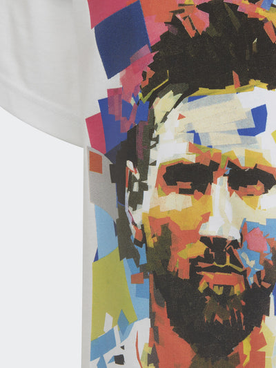 adidas Kids Boys Messi Football Graphic T-Shirt