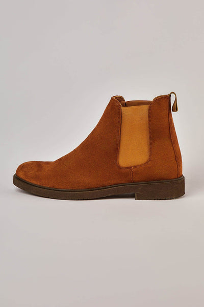 Half Boot - Rounded Toe - Slip-On