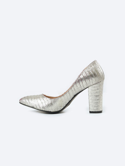 Heels - Textured - Shiny