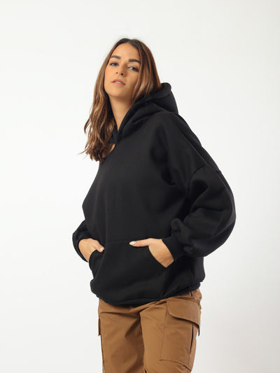 Hoodie - Cut Out - Fashionable