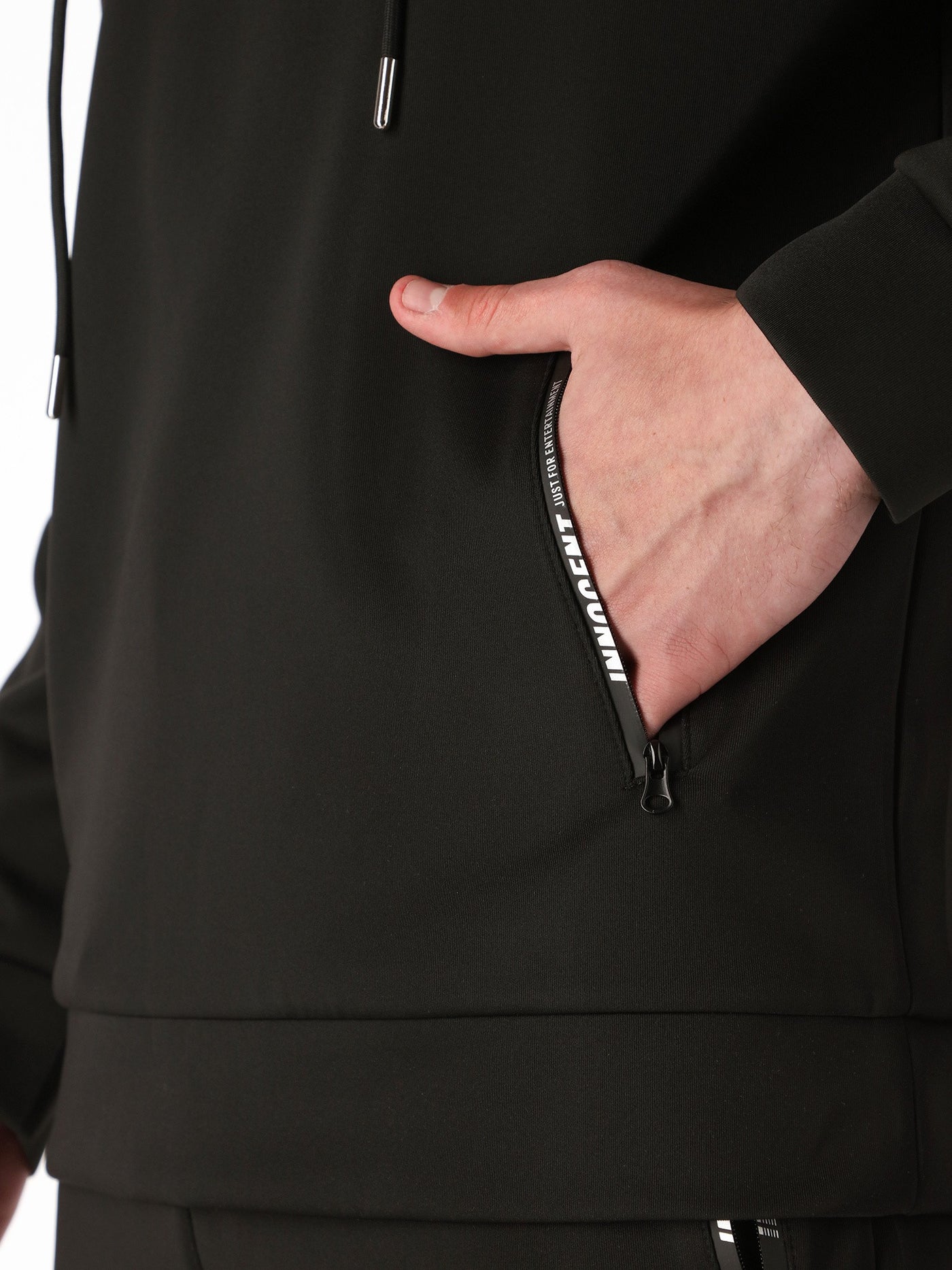 Hoodie - Front Pockets with Zipper Closure
