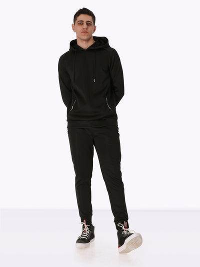Hoodie - Front Pockets with Zipper Closure