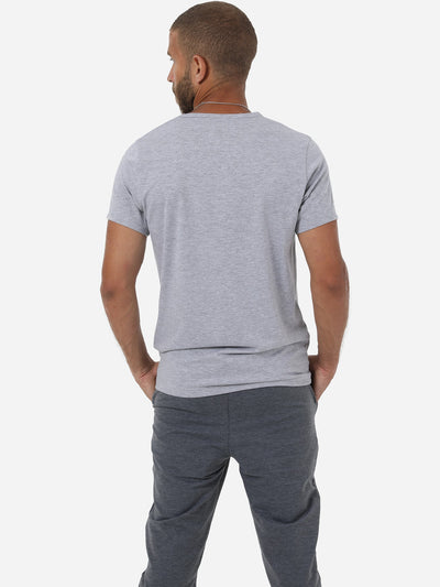 Eezeey Men's V-Neck Plain T-Shirt