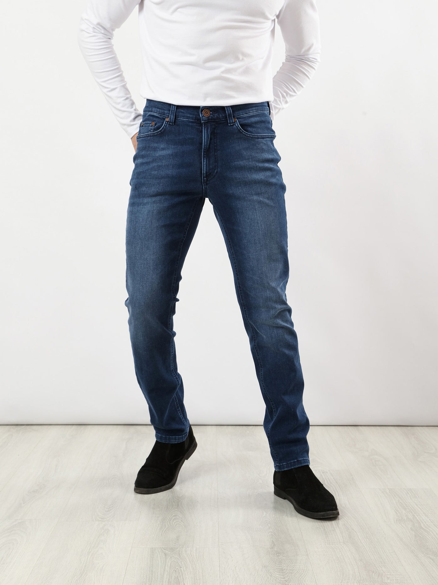 Jeans - Casual Fit - Washed Out