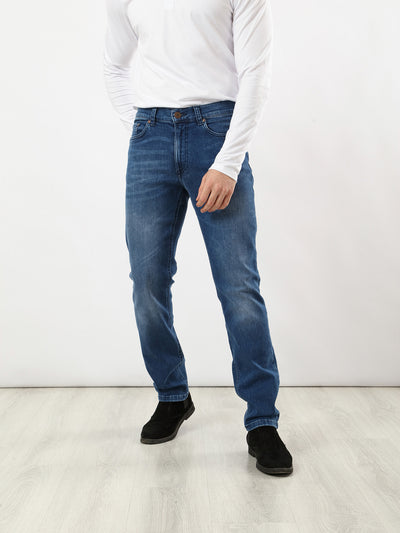 Jeans - Casual Fit - Washed Out