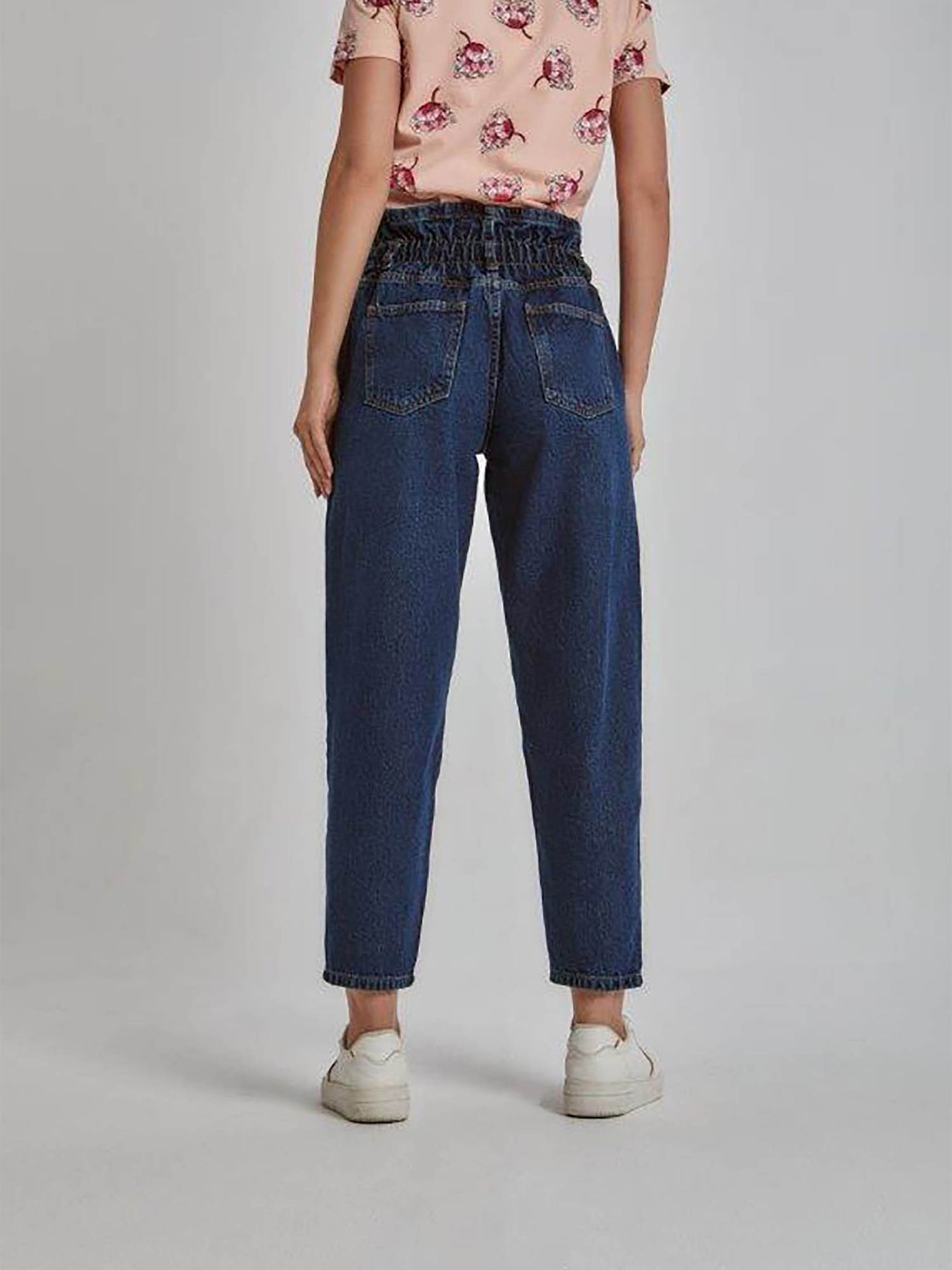 Jeans - Elasticated Waist - Buttoned
