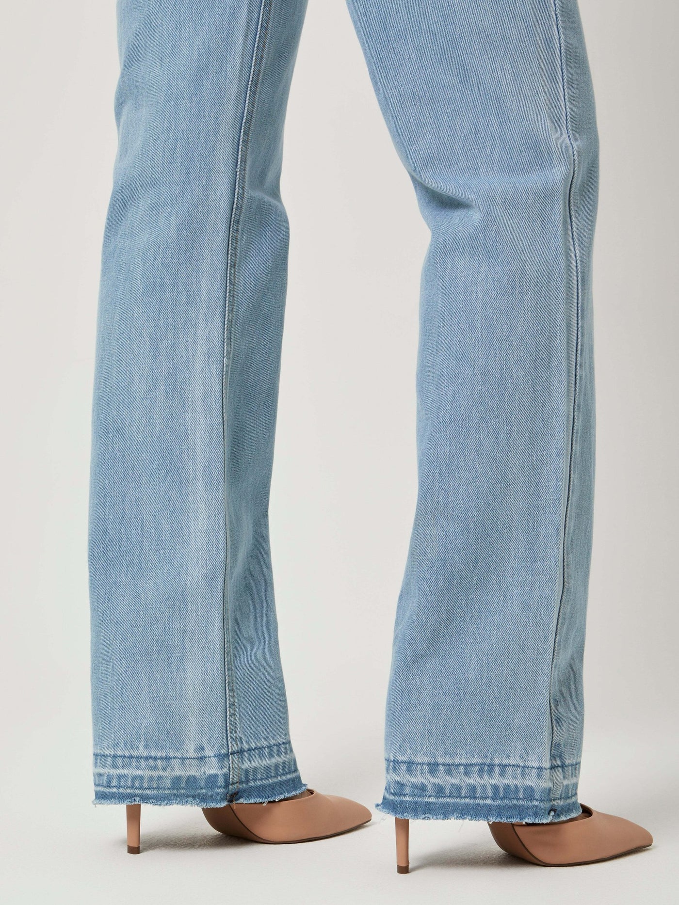 Jeans - High Waist - Straight Leg