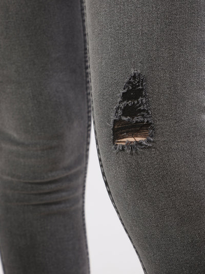 Jeans - Skinny - Ripped Detail
