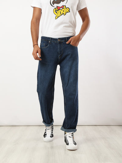 Jeans - Stright Fit - With Pockets