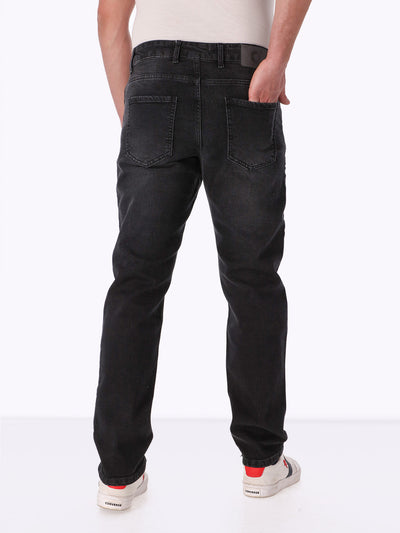 Jeans - Washed Effect - 5 Pocket Design