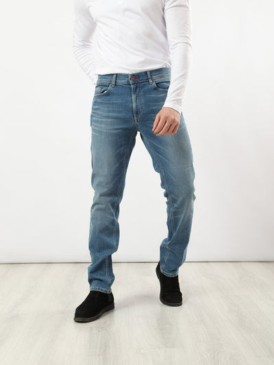 Jeans - Washed Out - Low Waist