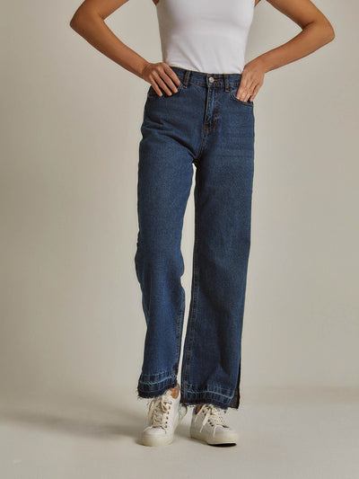 Jeans - Wide Leg - Belt Loop