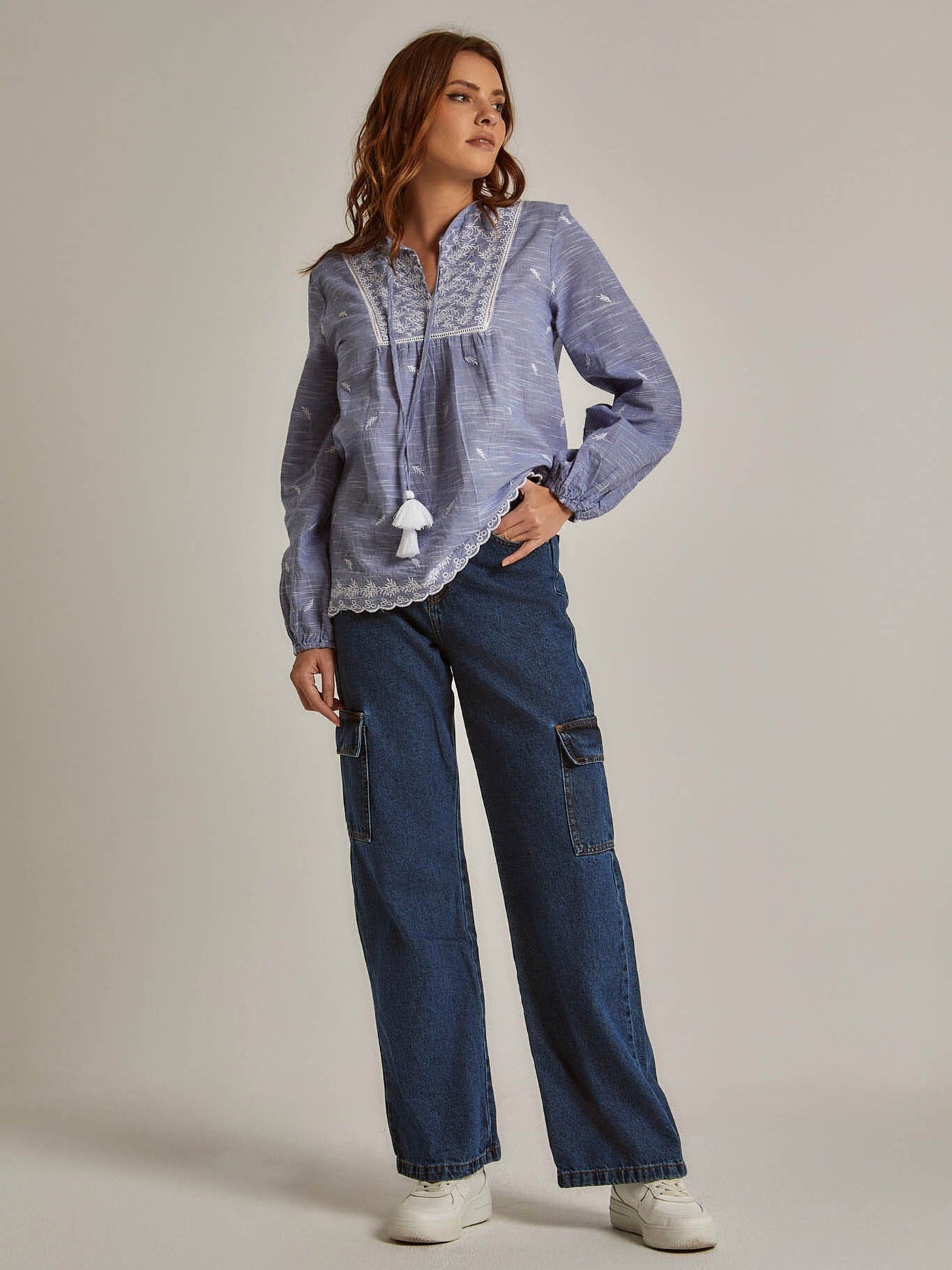 Jeans - With Pockets - Loose Fit