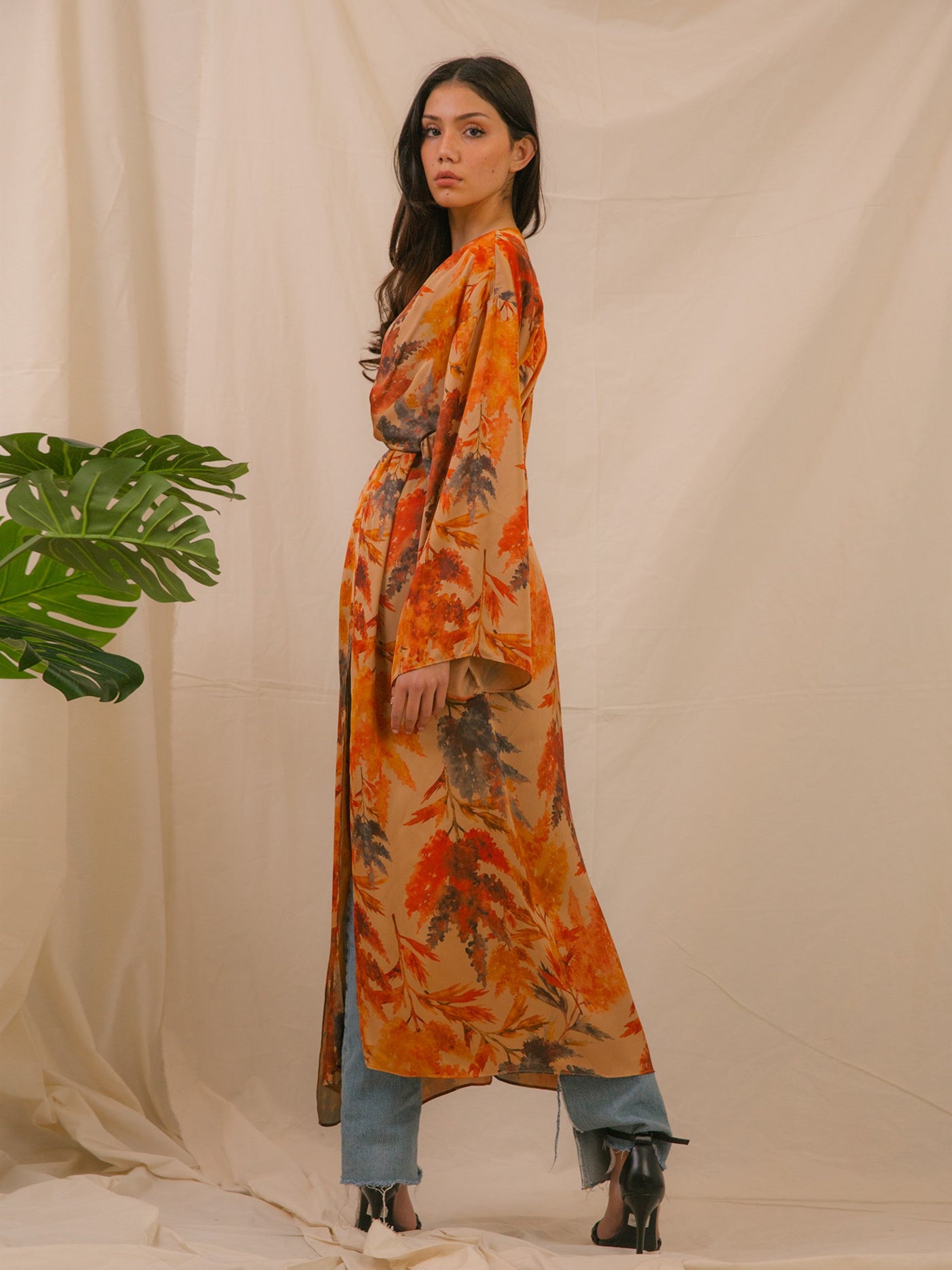 Kimono - Loose Fit - Printed
