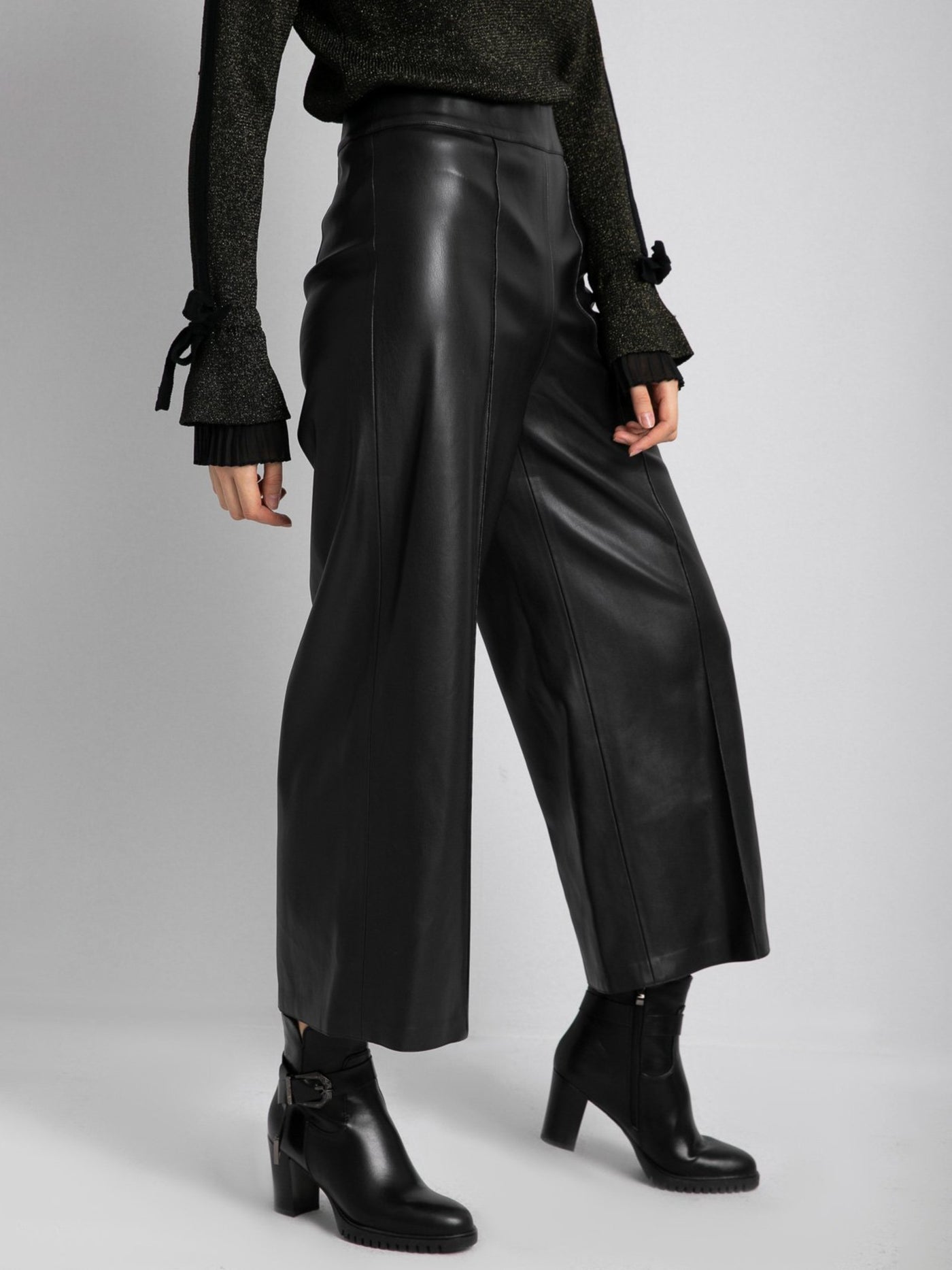 Leather Pants - Cropped Design