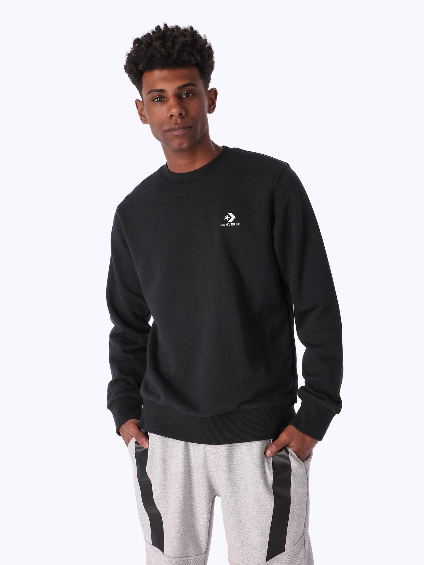 Men's Embroidered Sweatshirt - 10020345-A01
