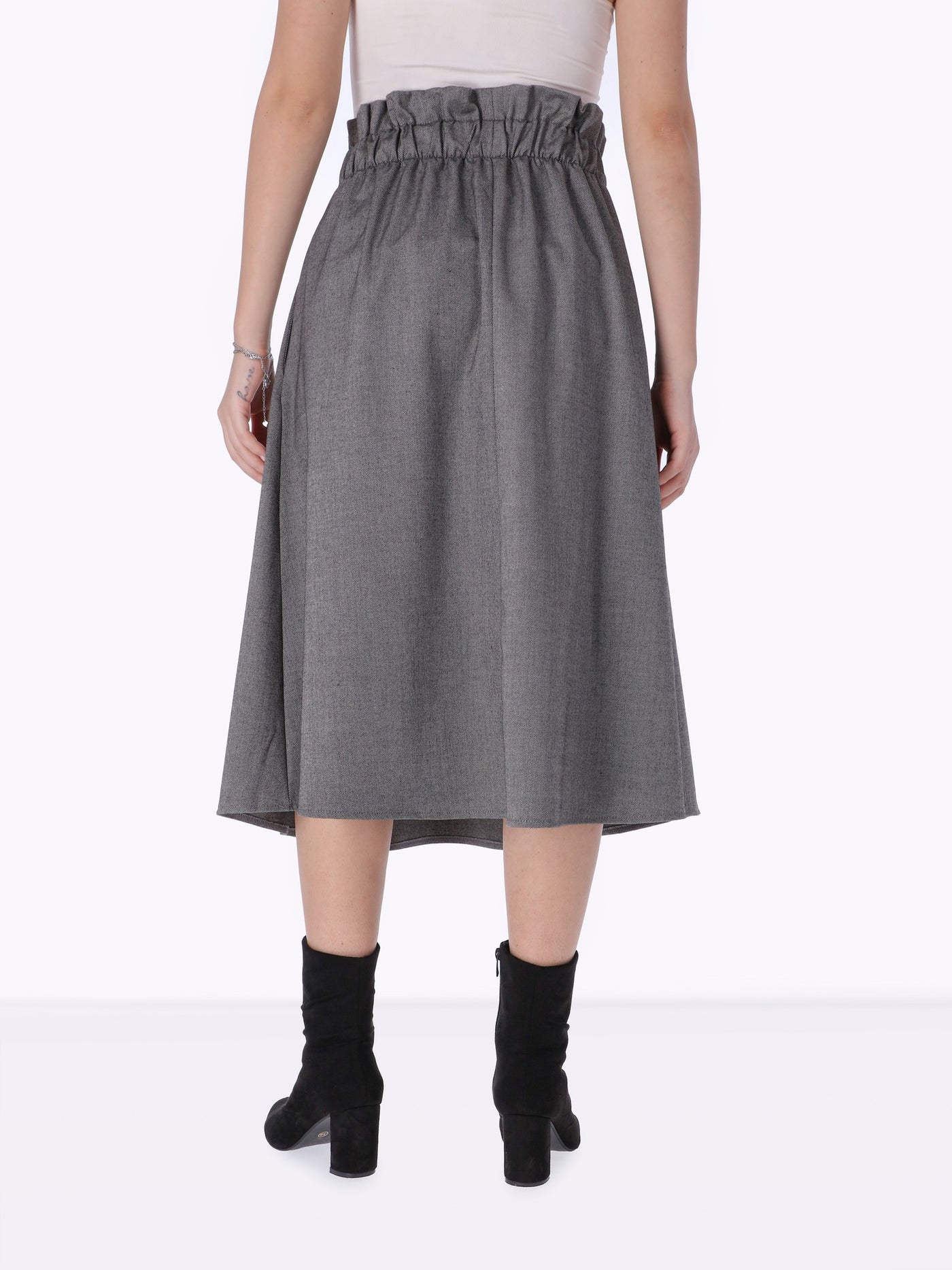 Midi Skirt - Front Tie