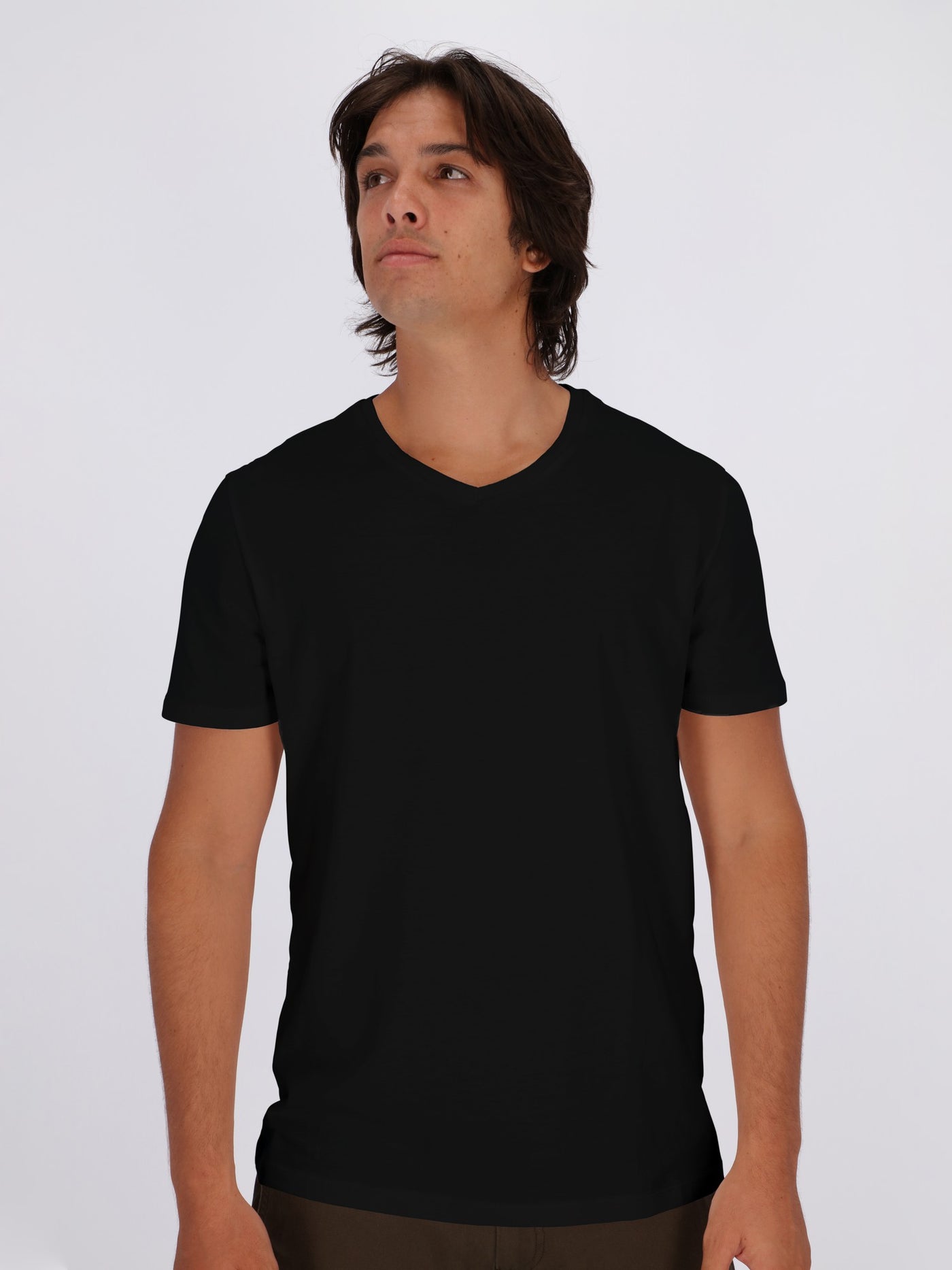 Basic V-Neck Slim Fit T-Shirt