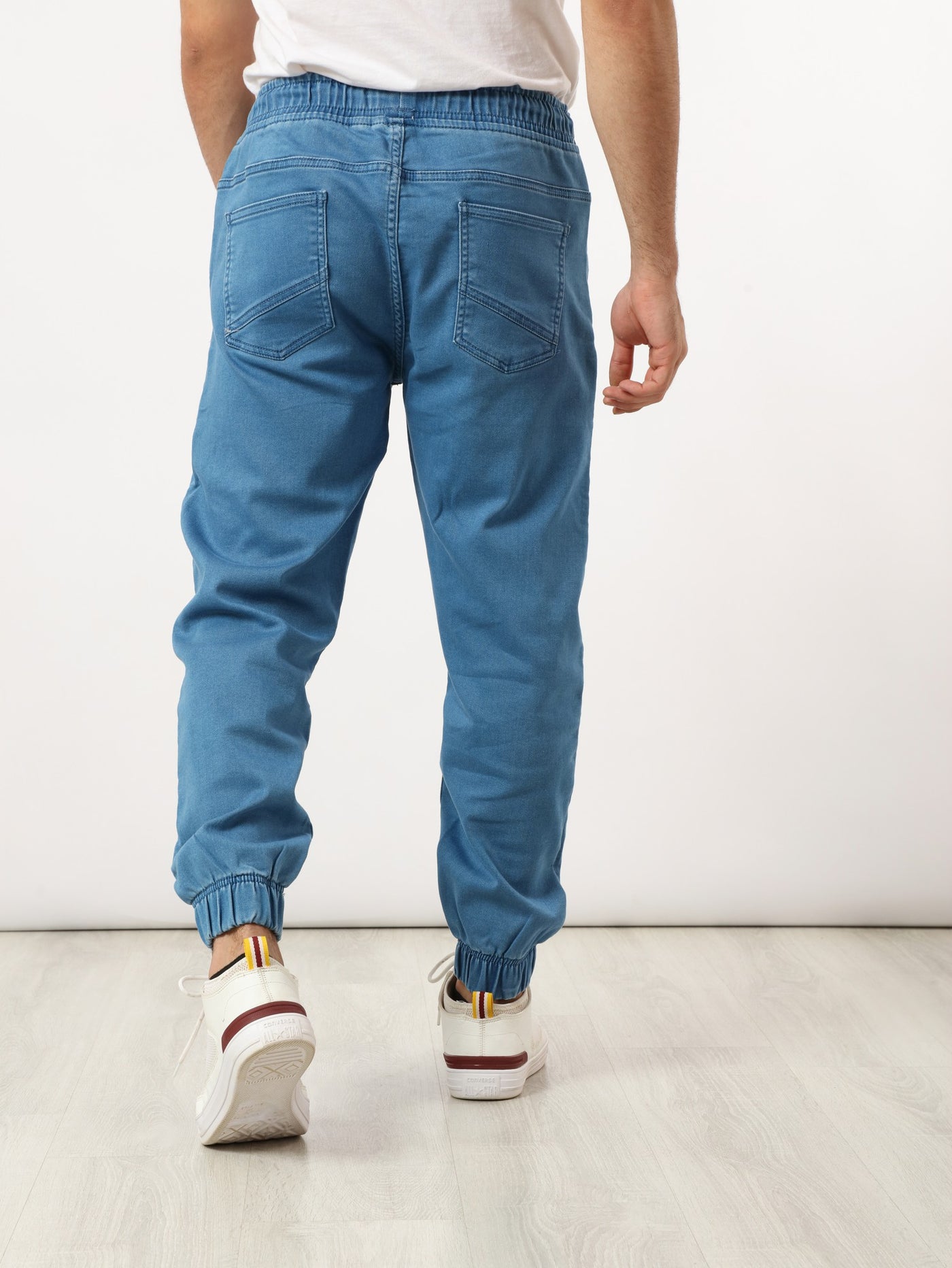 Pants - Elasticated Hem - Side Pocket