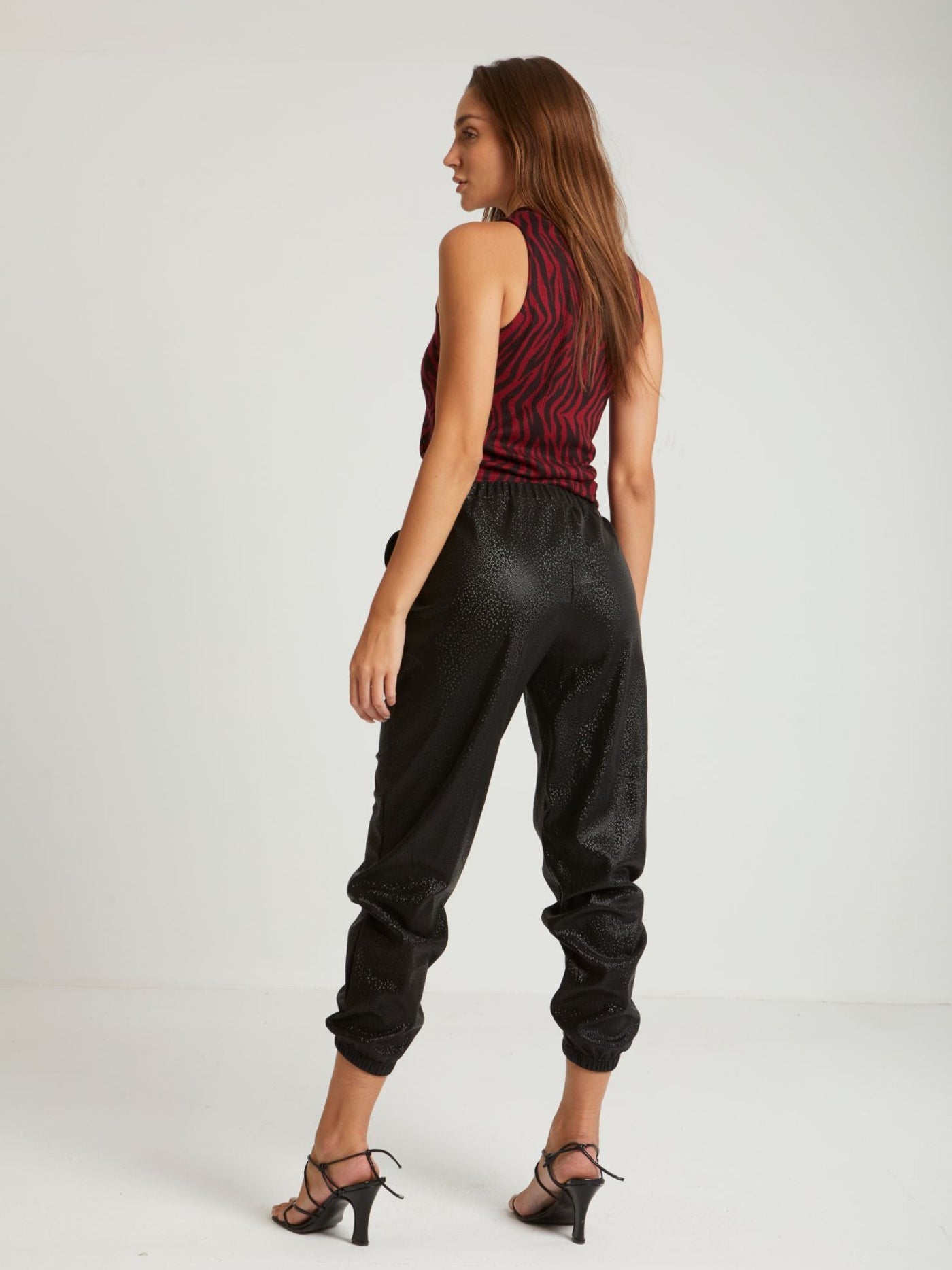 Pants - Leather - Cargo