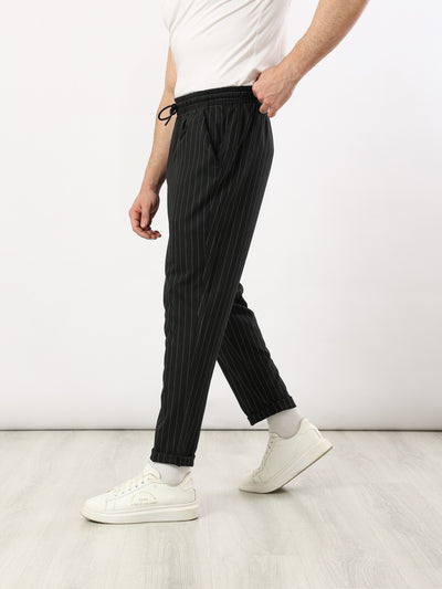 Pants - Striped - Drawstring