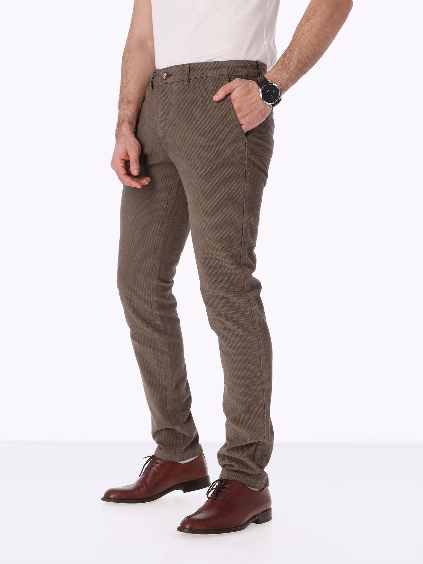 Pants - Textured Casual