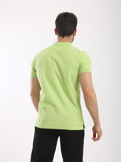 Polo Shirt - Half Sleeves - Turn Down Neck