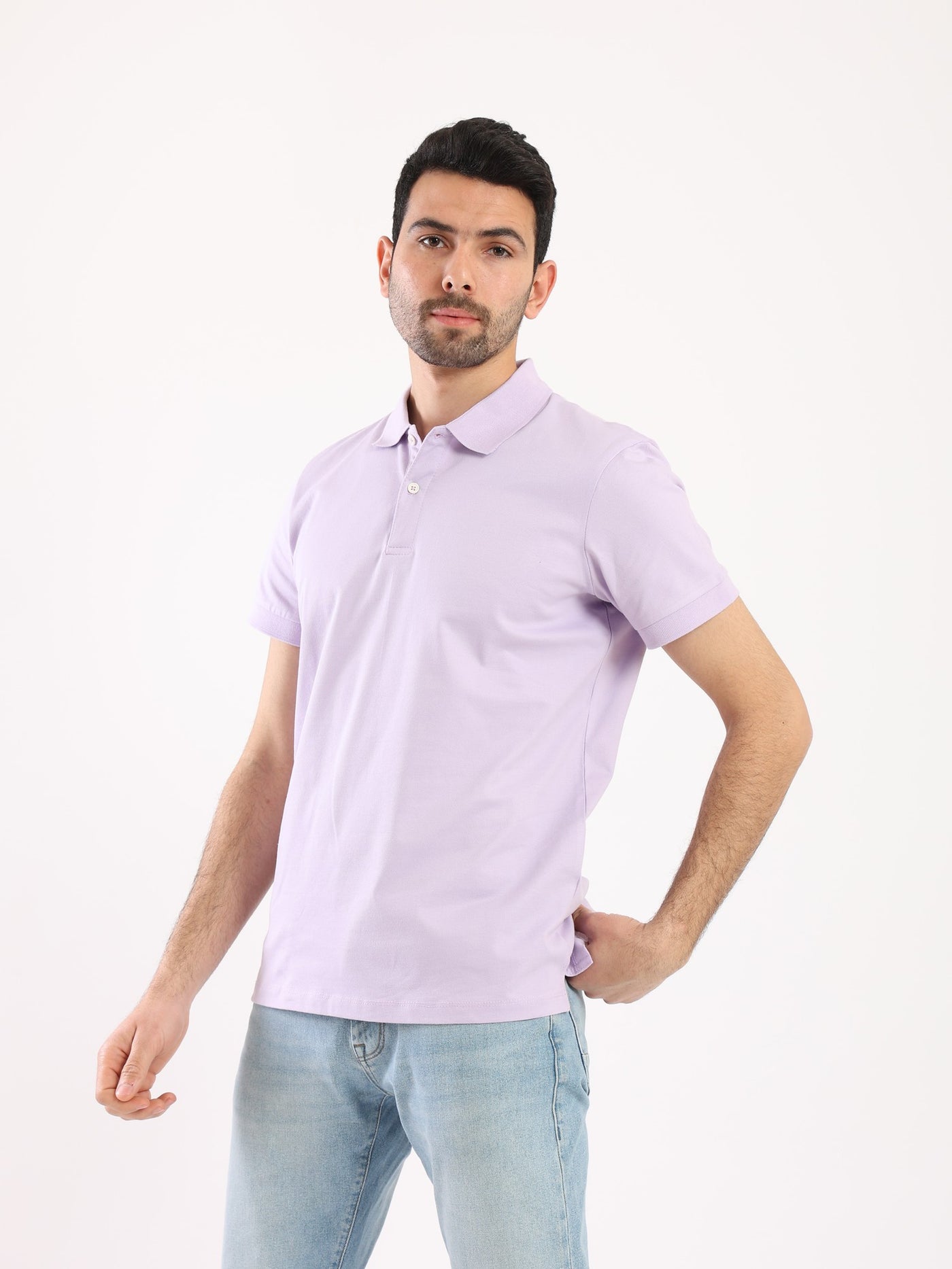 Polo Shirt - Solid - Buttoned