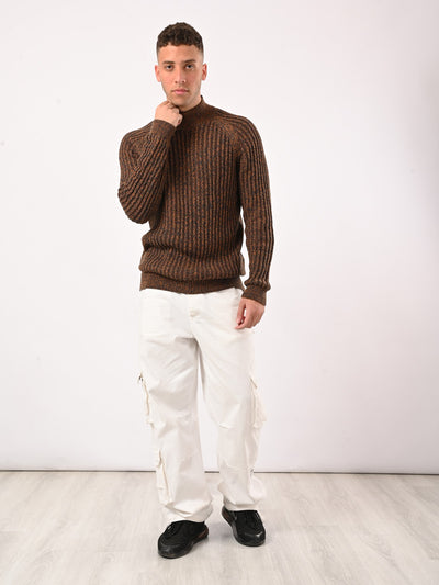 Pullover - Ribbed - Long Sleeves