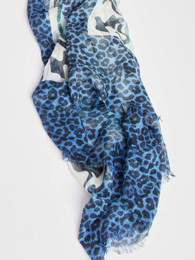 Scarf - Woven - Leopard Print