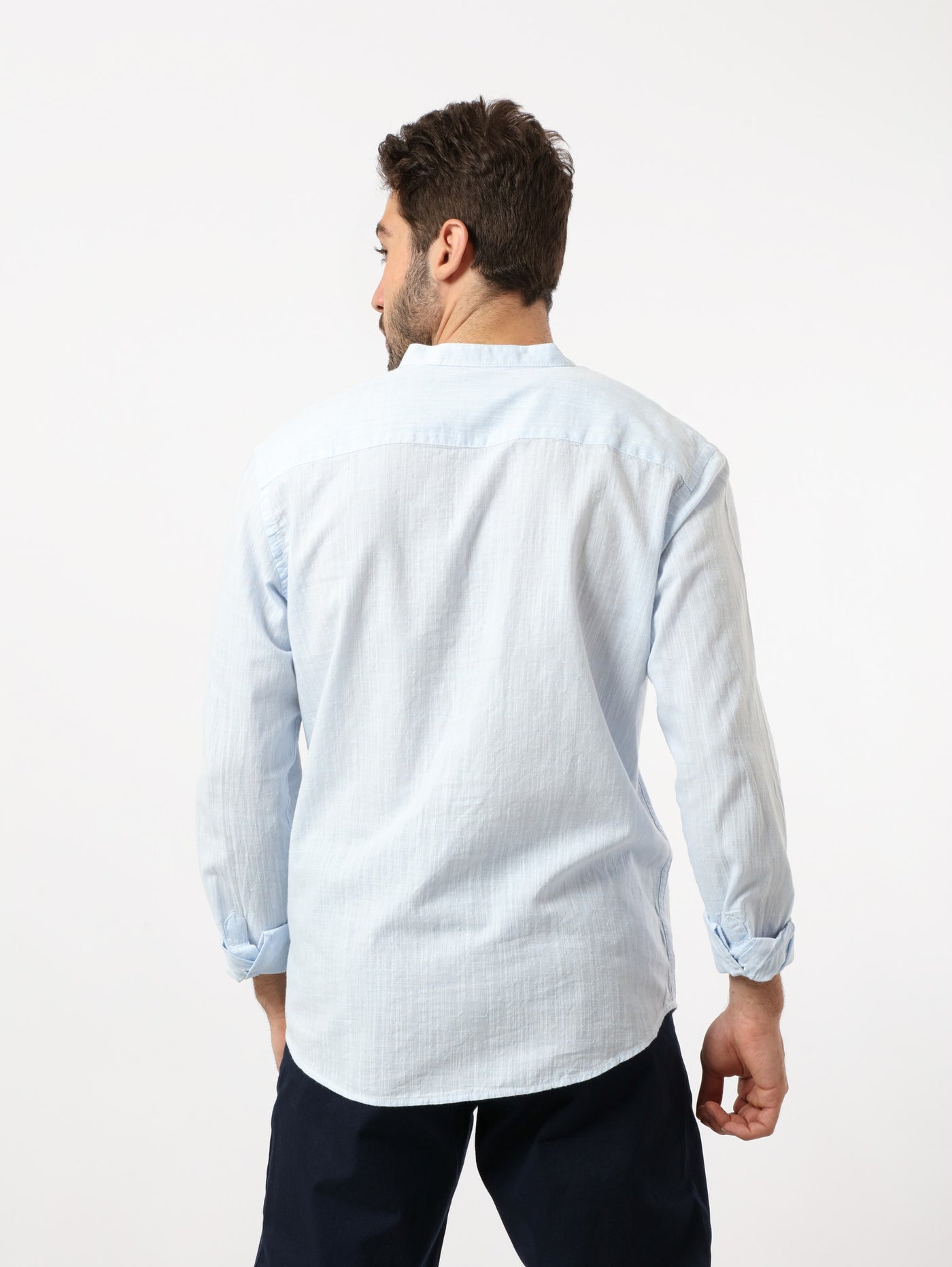 Shirt - Button Neck - Regular Fit