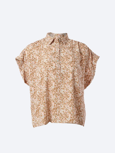 Shirt - Floral Print - Half Sleeve