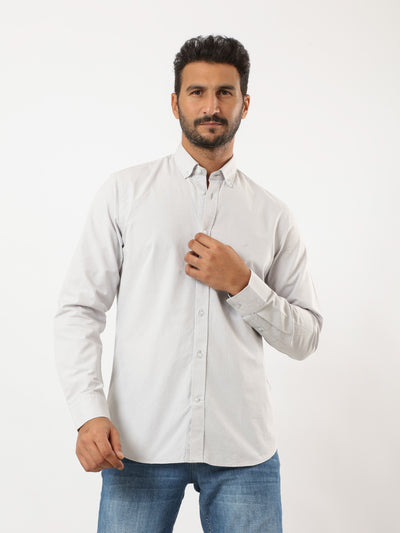 Shirt - Long Sleeves - Plain Pattern