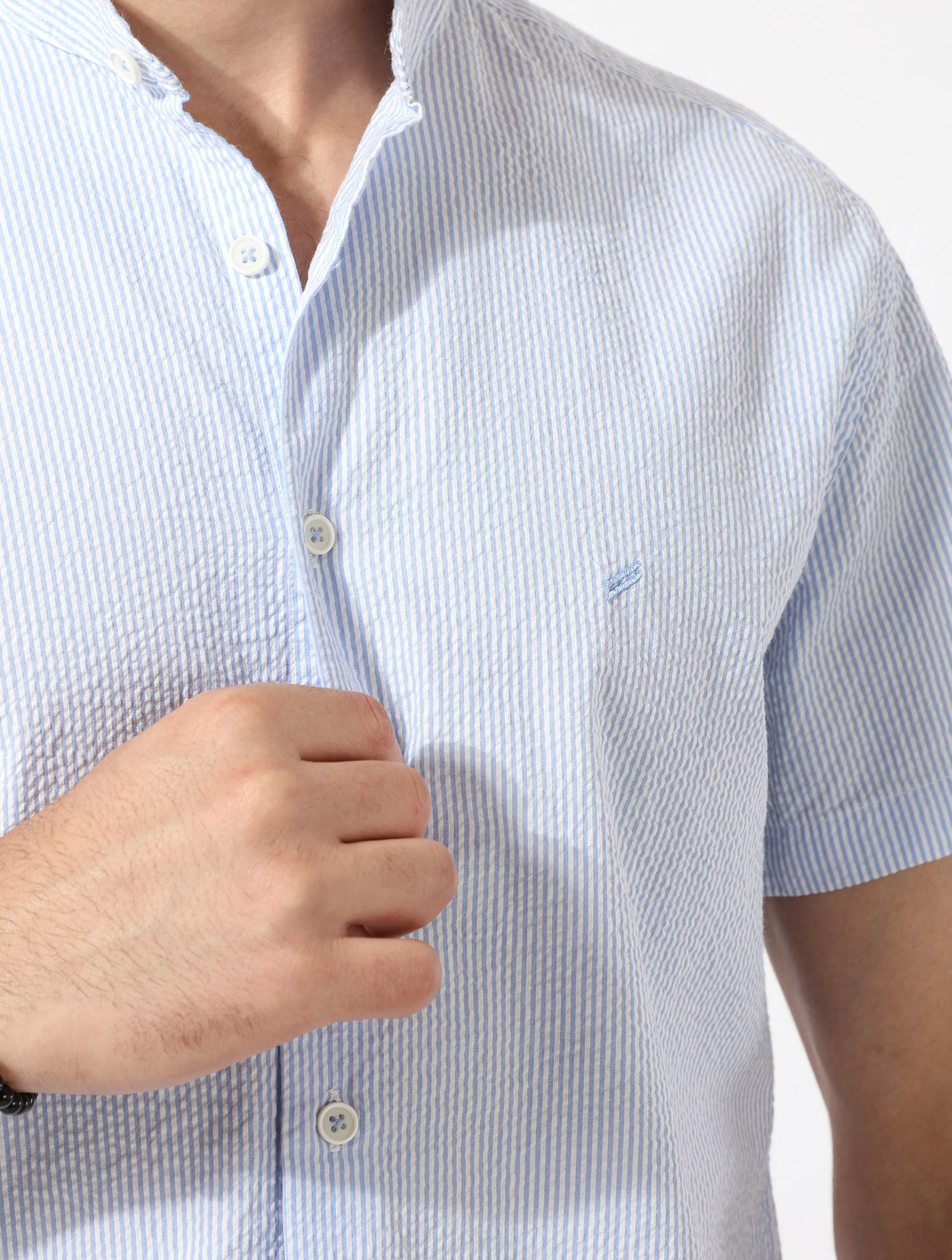 Shirt - Short Sleeves - Striped