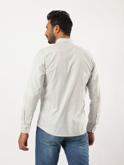 Shirt - Striped - Long Sleeves