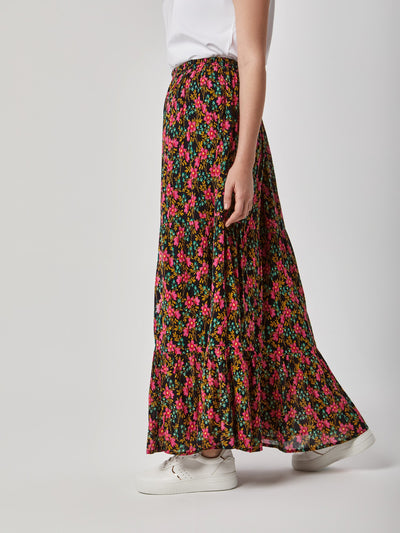 Skirt - Maxi - Floral Print