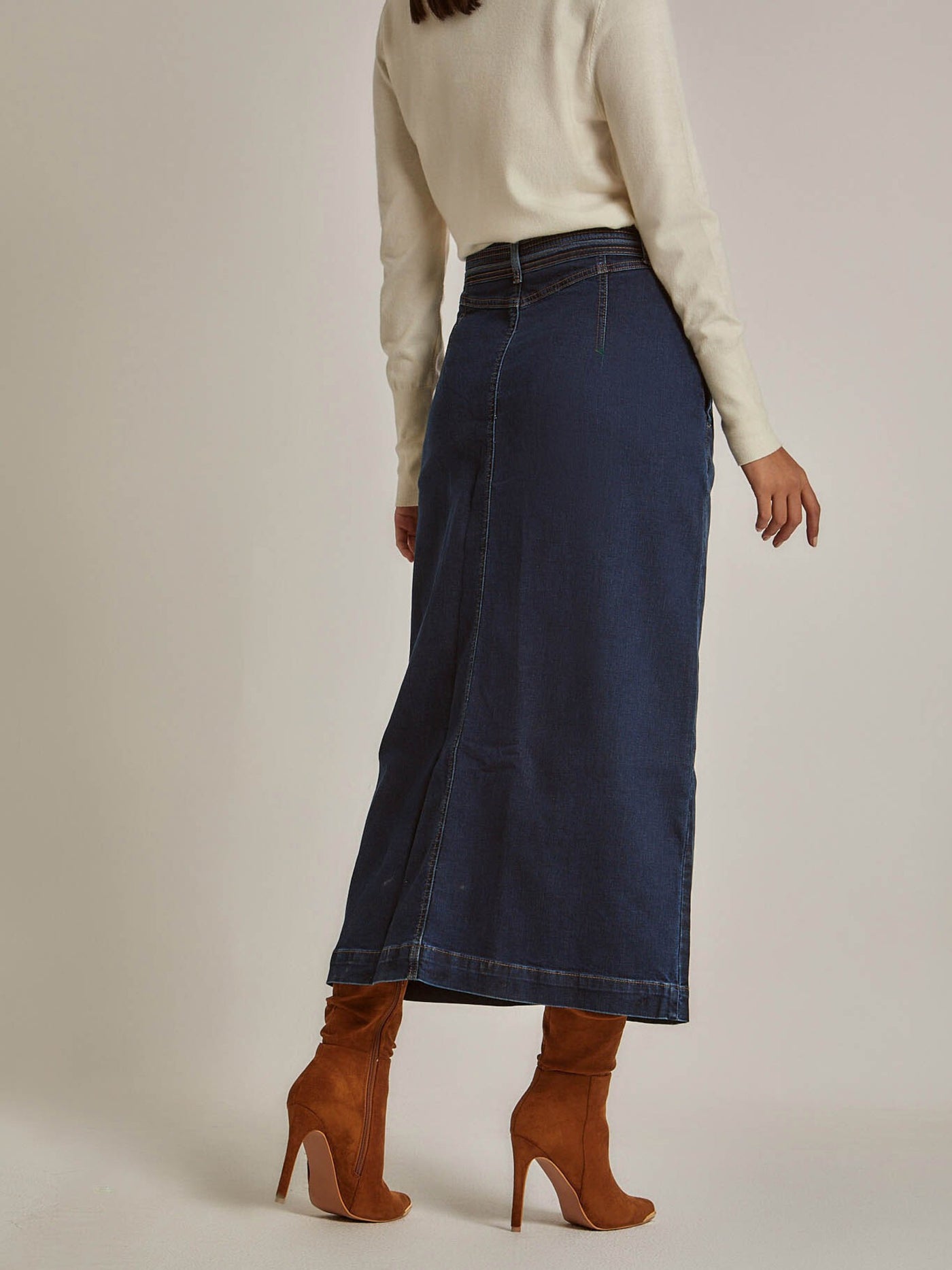 Skirt - With Lace - Side Pocket
